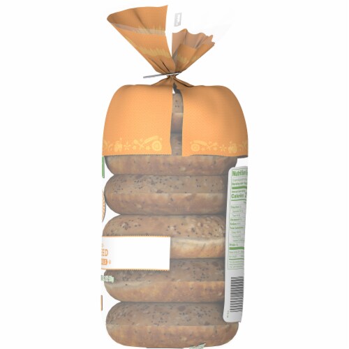 Simple Truth Organic™ Multi-Seed Bagels Perspective: right
