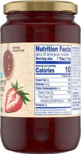 Kroger® Sugar Free Strawberry Preserves Perspective: right