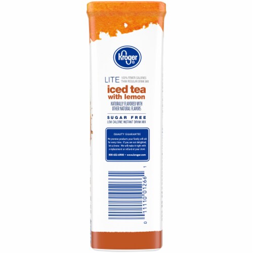 Kroger® Lite Iced Tea with Lemon Instant Drink Mix Perspective: right