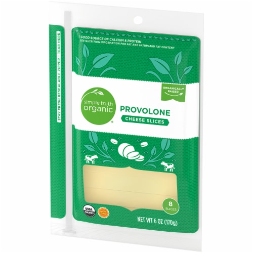 Simple Truth Organic® Provolone Sliced Cheese Perspective: right