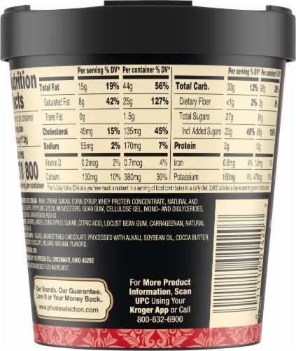 Private Selection® Amaretto Cherry Cordial Ice Cream Pint Perspective: right
