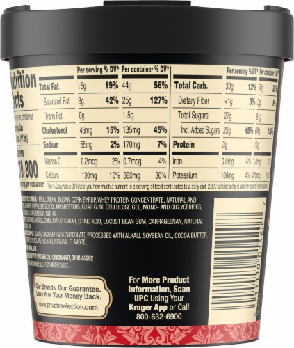 Private Selection® Amaretto Cherry Cordial Ice Cream Pint Perspective: right