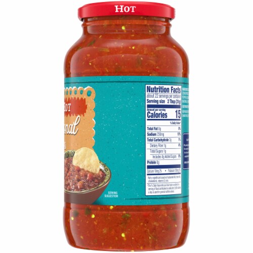 Kroger® Traditional Hot Salsa Perspective: right