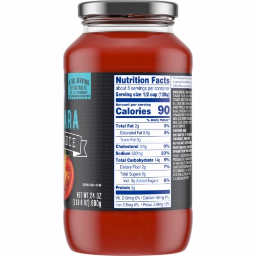 Kroger® Marinara Pasta Sauce Perspective: right