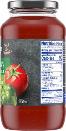 Kroger® Chunky Green Pepper & Mushroom Pasta Sauce Perspective: right