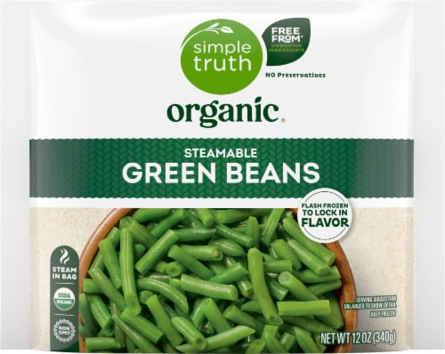 Simple Truth Organic® Frozen Green Beans Cut Perspective: right