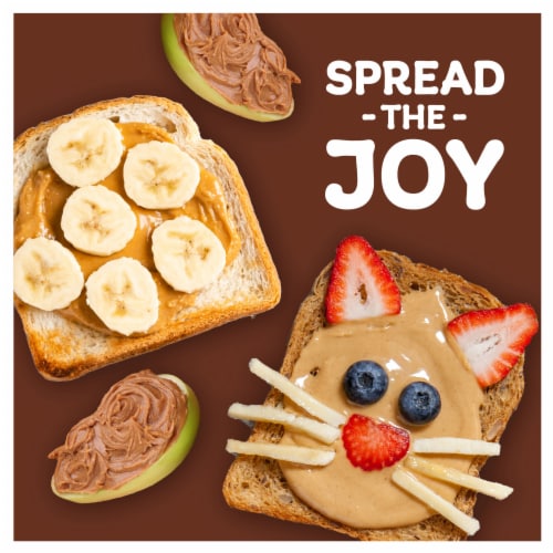 Kroger® Natural Peanut Butter Crunchy Perspective: right