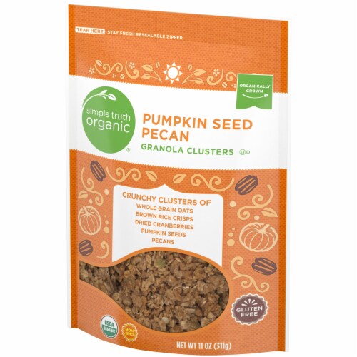 Simple Truth Organic® Pumpkin Seed Pecan Granola Cereal Clusters Perspective: right