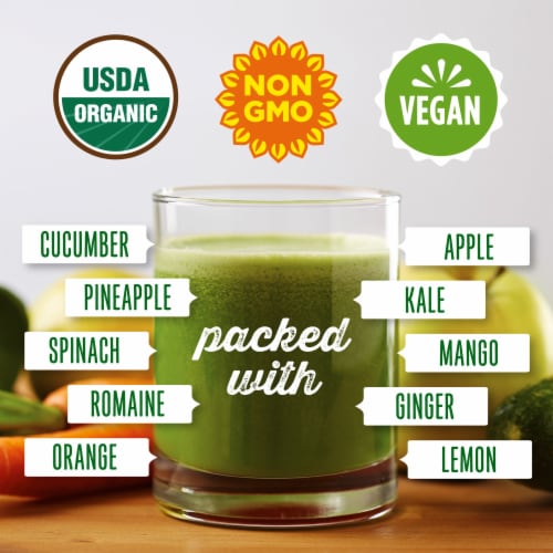 Simple Truth Organic® Citrus Greens Cold Pressed Juice Blend Perspective: right