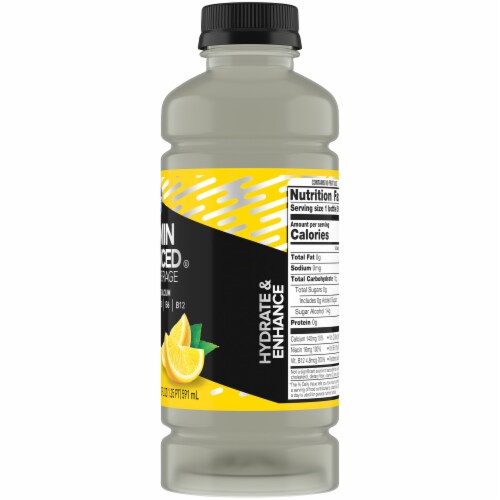 Kroger® Vitamin Enhanced Lemonade Flavored Bottled Water Perspective: right