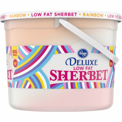 Kroger® Rainbow Sherbet Party Pail Perspective: right