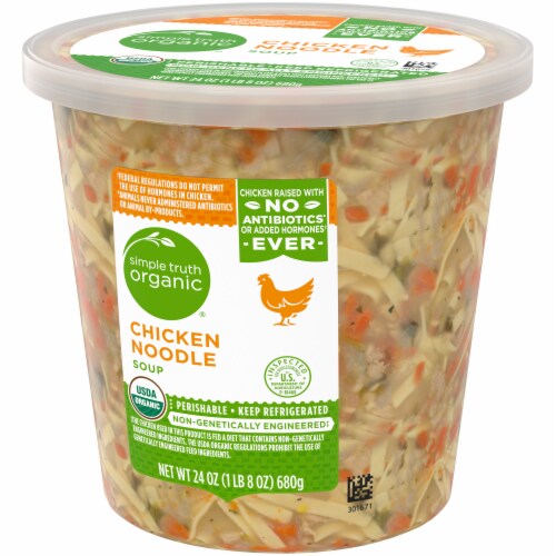 Simple Truth Organic® Chicken Noodle Soup Perspective: right