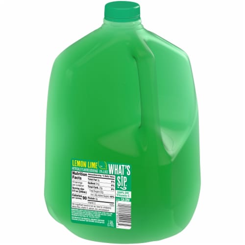 What's Sip? Lemon Lime Flavored Beverage Perspective: right