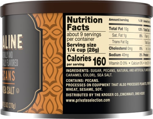 Private Selection® Praline Pecans With Sea Salt Perspective: right