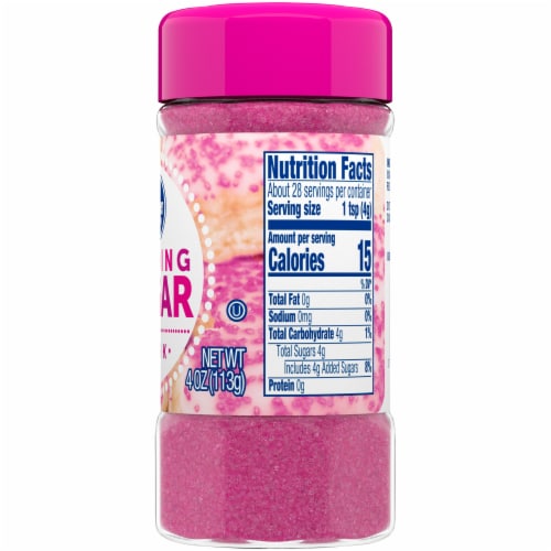 Kroger® Pink Sanding Sugar Perspective: right