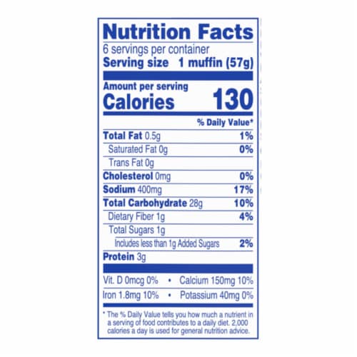 Kroger® Sourdough English Muffins Perspective: right
