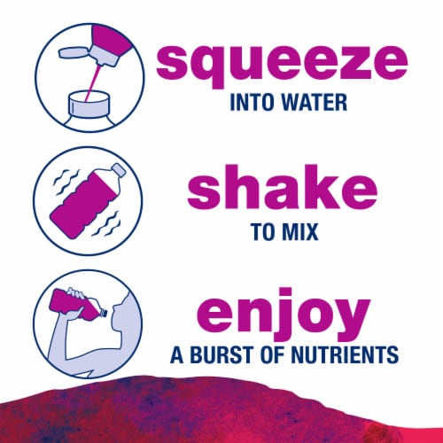 Kroger® Vitamin Berry Pomegranate Water Enhancer Bottle Perspective: right