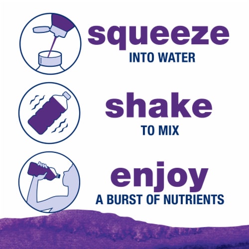 Kroger® Grape Performance Liquid Water Enhancer Perspective: right