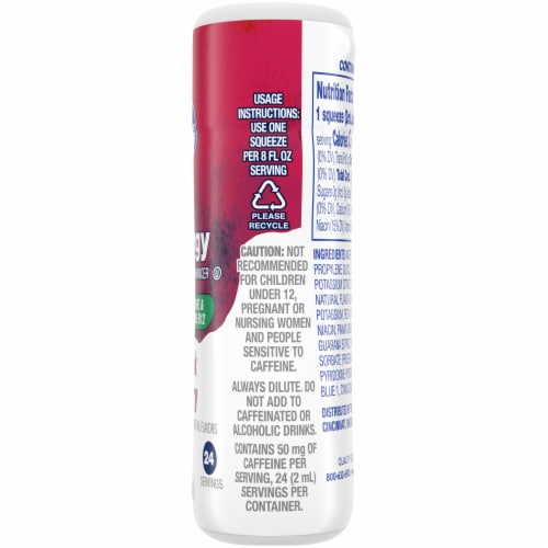 Kroger® Black Cherry Energy Liquid Water Enhancer Perspective: right
