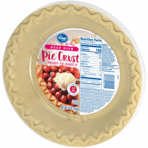 Kroger® Ready-To-Bake Deep Dish Pie Crust Perspective: right