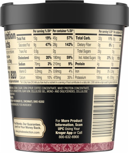 Private Selection® Coffee Ice Cream Pint Perspective: right