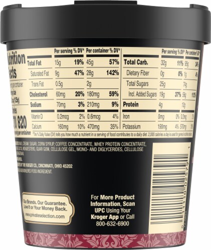 Private Selection® Coffee Ice Cream Pint Perspective: right