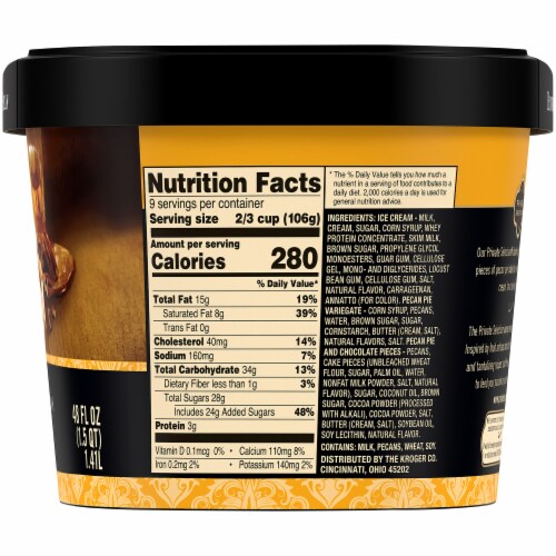 Private Selection® Bourbon Butter Pecan Ice Cream Perspective: right