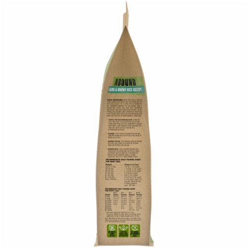 ABOUND® All Life Stages Dry Dog Food Lamb & Brown Rice Perspective: right
