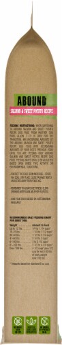Abound™ Salmon & Sweet Potato Recipe Adult Dry Dog Food Perspective: right