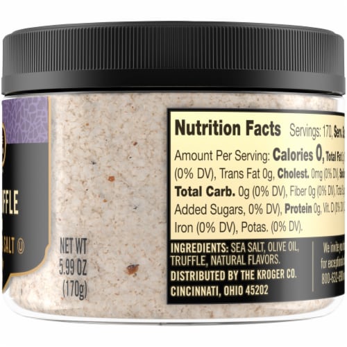 Private Selection™ Black Truffle Flavored Infused Sea Salt Perspective: right