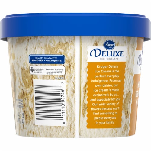 Kroger® Deluxe Honey Grahams N' Milk Ice Cream Perspective: right