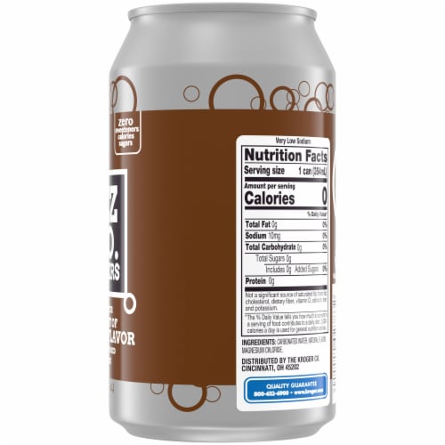Kroger® Fizz & Co. Seltzers Root Beer Flavor Seltzer Water Perspective: right
