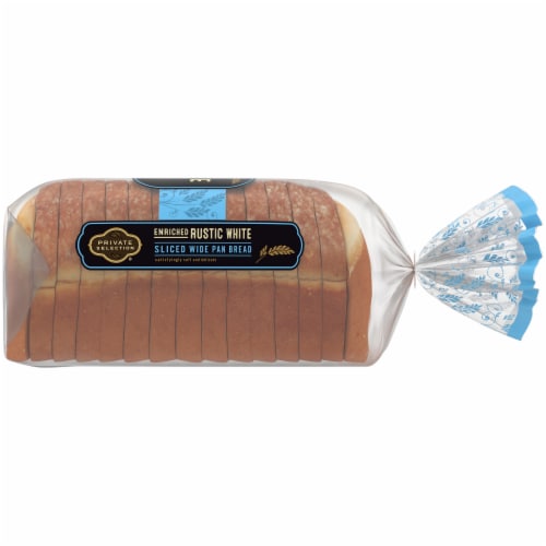 Private Selection® Enriched Rustic White Sliced Wide Pan Bread Perspective: right