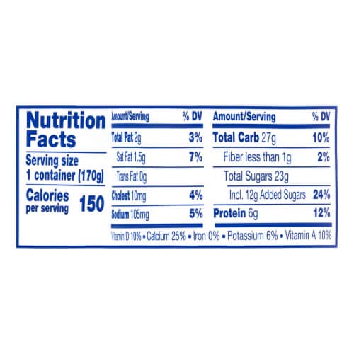 Kroger® Black Cherry Fruit On The Bottom Lowfat Yogurt Cup Perspective: right