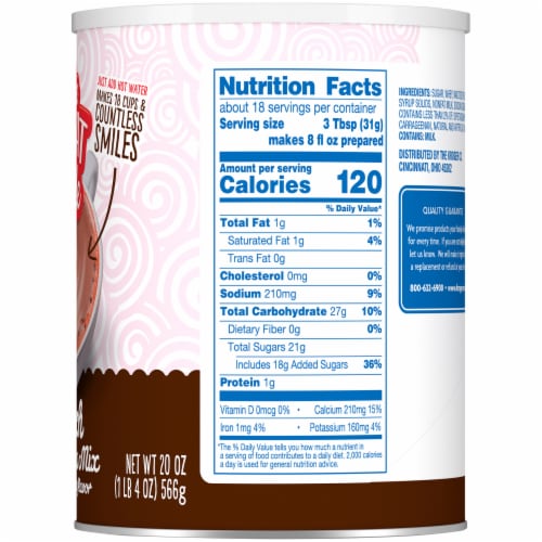 The Treat Life Dutch Hot Cocoa Mix Perspective: right