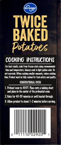 Kroger® Bacon & Cheddar Twice Baked Potatoes Perspective: right
