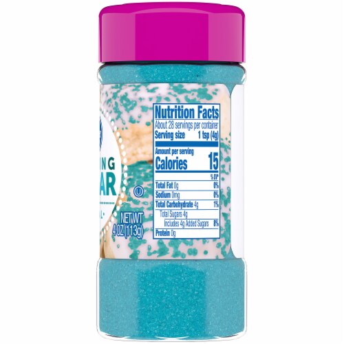 Kroger® Teal Sanding Sugar Perspective: right