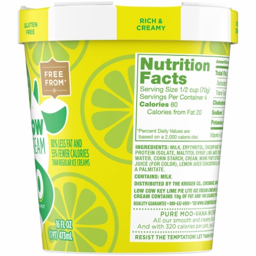 Simple Truth™ Low Cow Key Lime Pie Lite Ice Cream Perspective: right