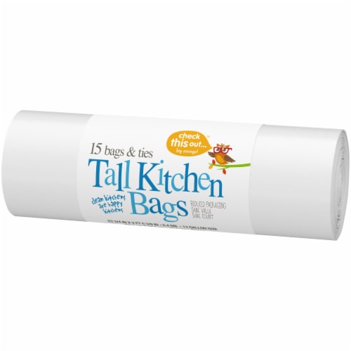 Kroger® Tall 13 Gallon Kitchen Drawstring Trash Bags BIG Deal