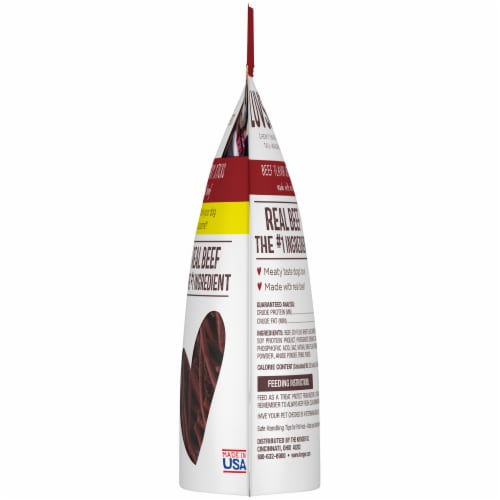 Luvsome® Beef Flavor Jerky Sticks Dog Treats Perspective: right