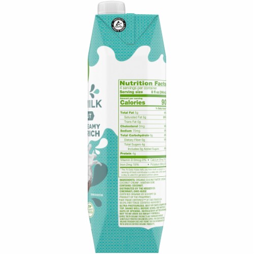Simple Truth Organic® Coconut Milk Perspective: right