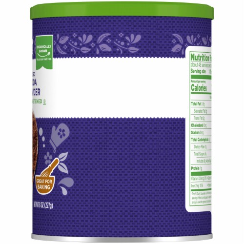 Simple Truth Organic™ Unsweetened Dutched Cocoa Powder Perspective: right