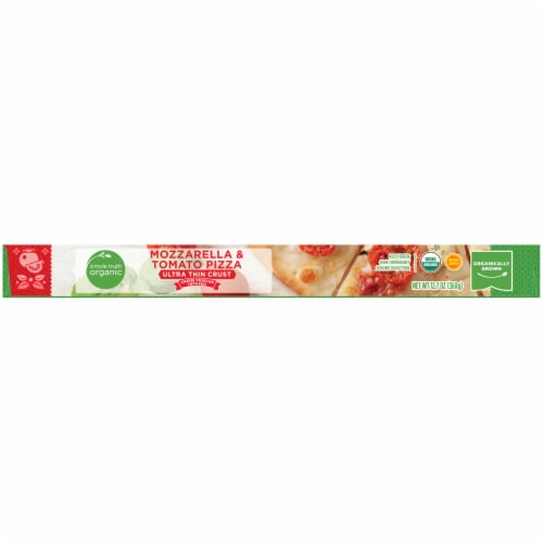 Simple Truth Organic® Mozzarella & Tomato Ultra Thin Crust Pizza Perspective: right
