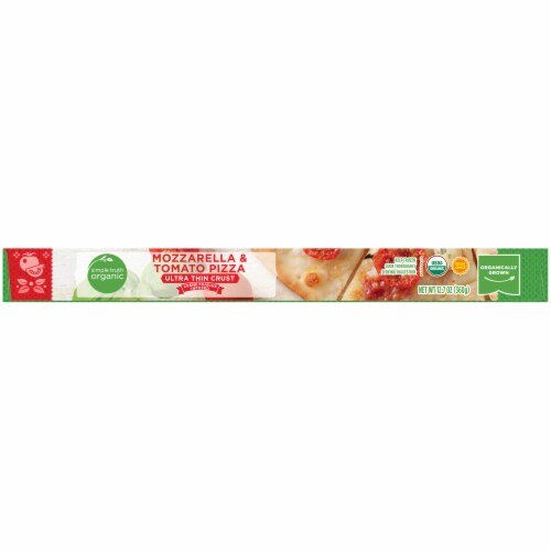 Simple Truth Organic® Mozzarella & Tomato Ultra Thin Crust Pizza Perspective: right