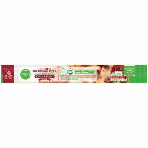Simple Truth Organic® Ultra Thin Crust Uncured Pepperoni Pizza Perspective: right