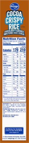 Kroger® Cocoa Crispy Rice Cereal Perspective: right
