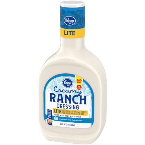 Kroger® Light Creamy Ranch Salad Dressing BIG DEAL! Perspective: right
