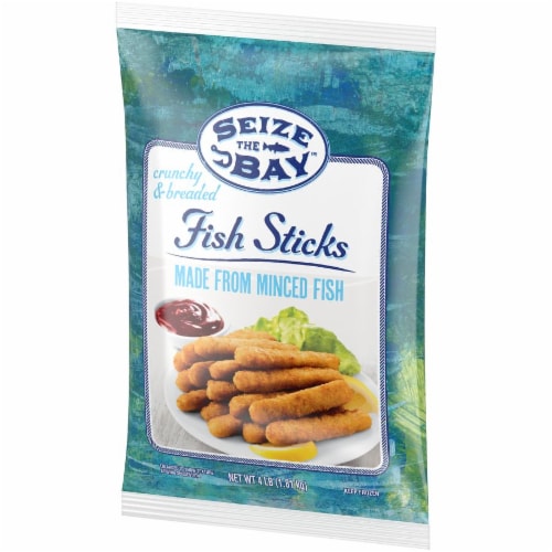 Seize the Bay™ Crunchy & Breaded Fish Sticks Perspective: right