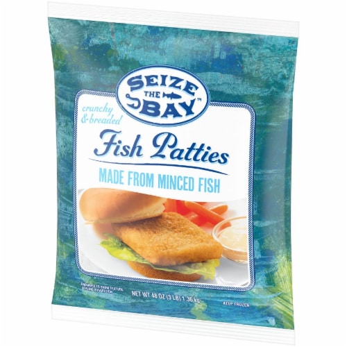 Seize the Bay Fish Patties Perspective: right