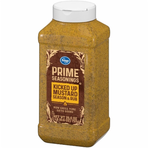 Kroger® Prime Seasonings Kicked Up Mustard Season & Rub Perspective: right